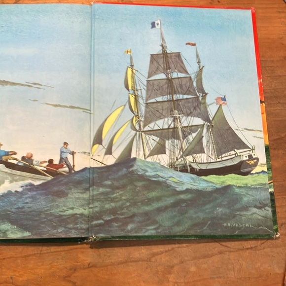 Moby Dick Illustrated Hardcover Book by Herman Melville vintage 1956 edition - Picture 12 of 16